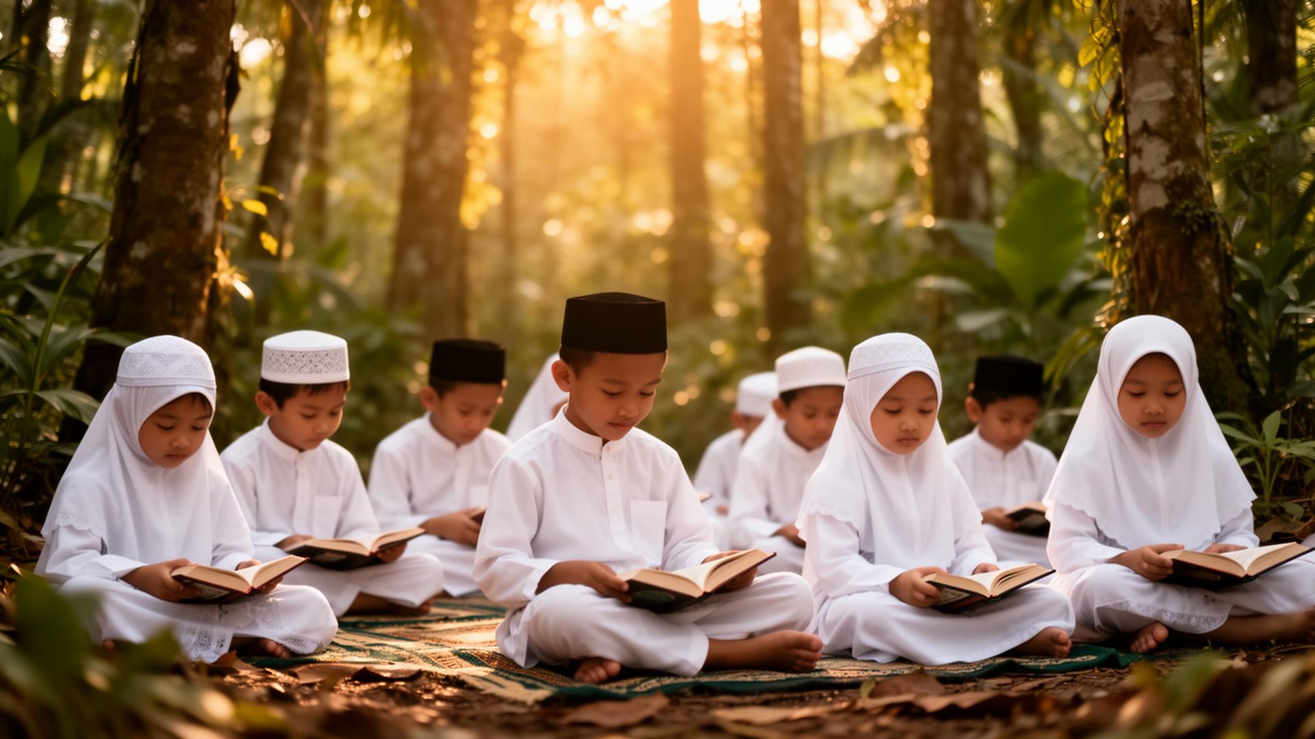 Anak-anak SALAM DEHA tumbuh di alam